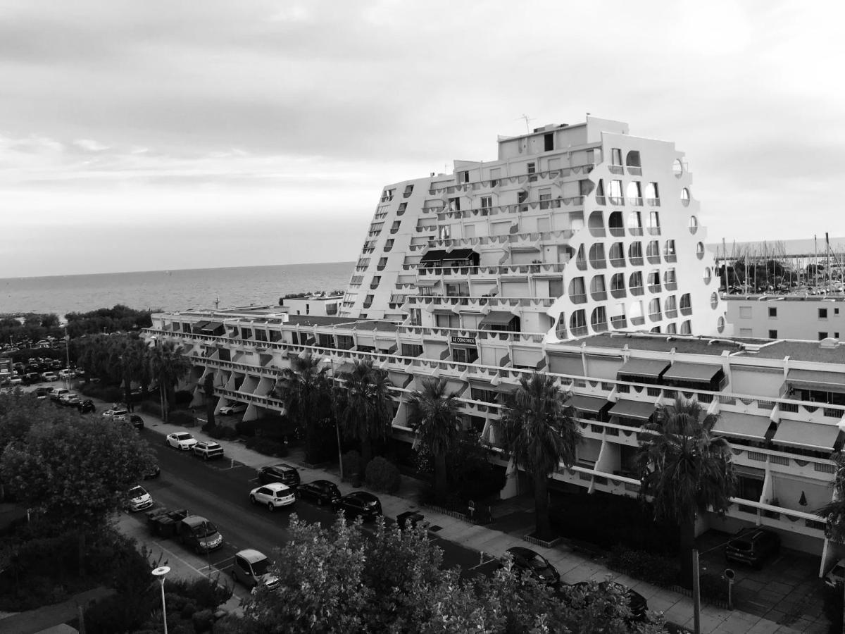 Studio 2-3 Pers Parking Clim Vue Port Et Mer La Grande-Motte Kültér fotó